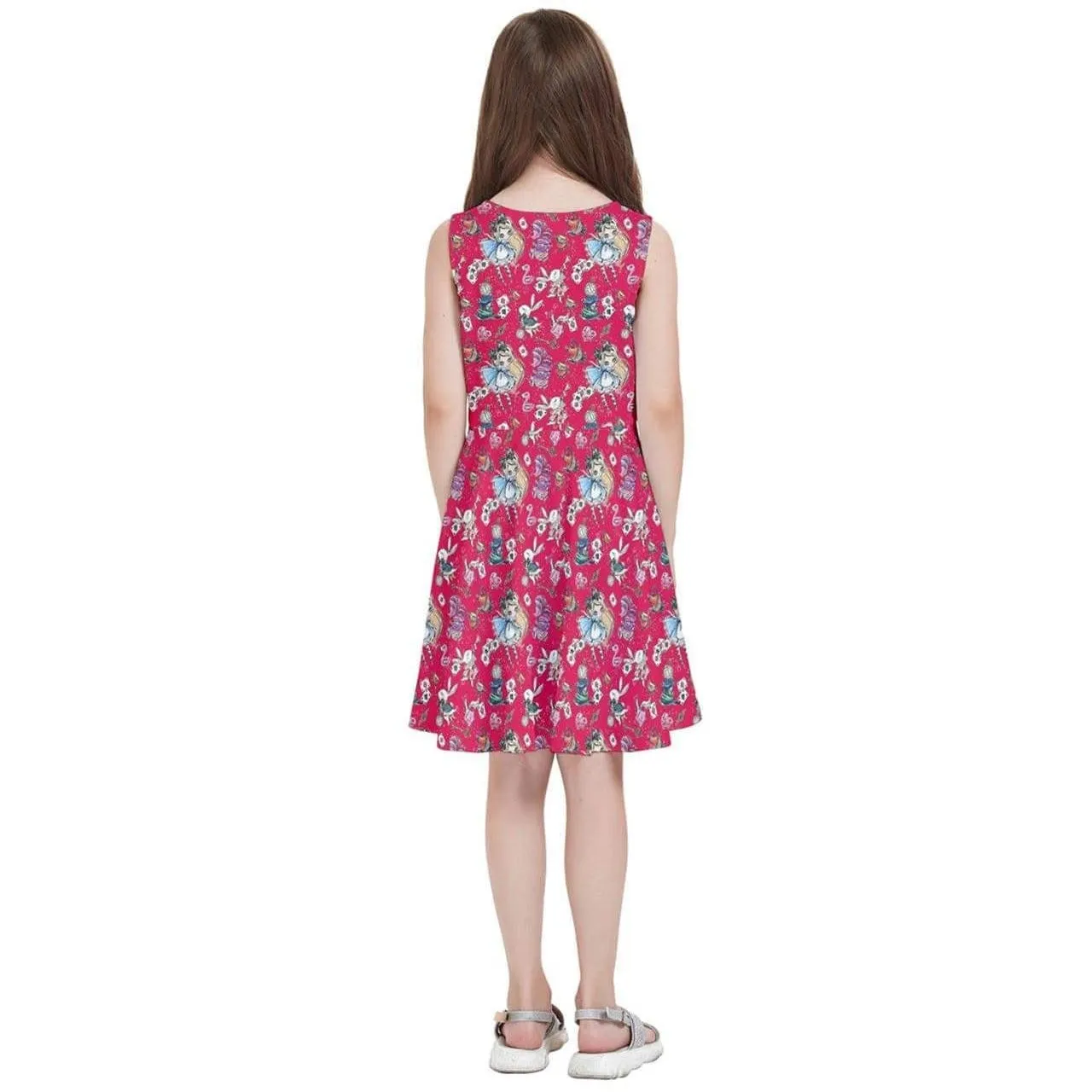 Alice in Wonderland Kids' Skater Dress