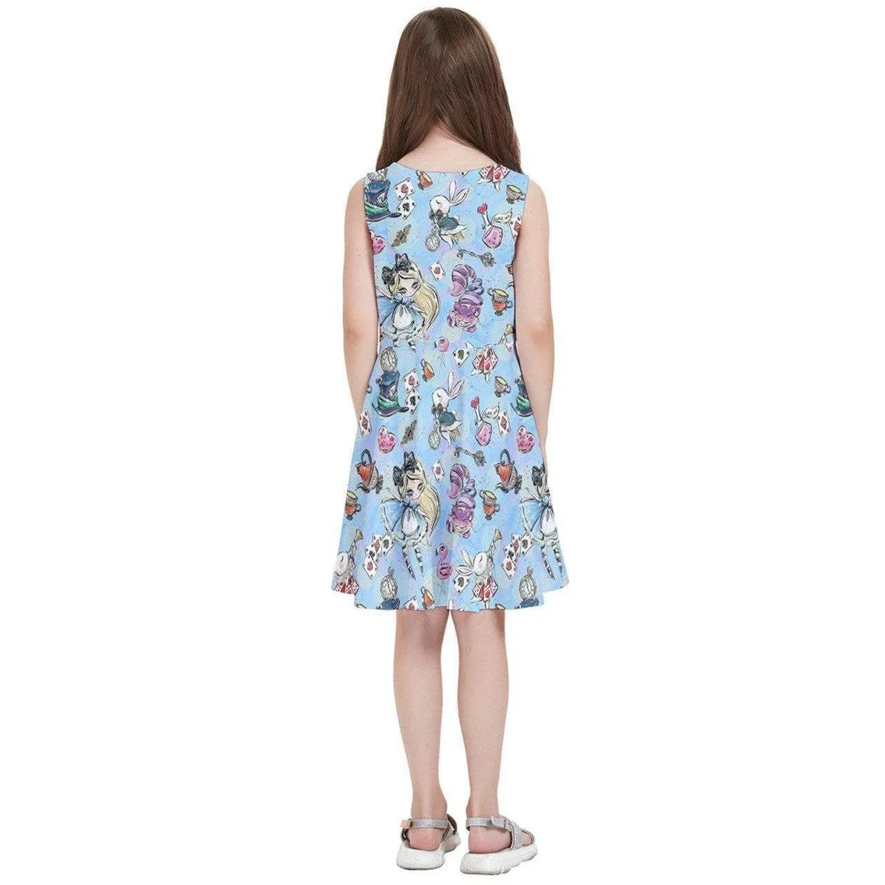 Alice in Wonderland Kids' Skater Dress