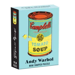 Andy Warhol Campbell's Soup 100 Piece Mini Shaped Jigsaw Puzzle