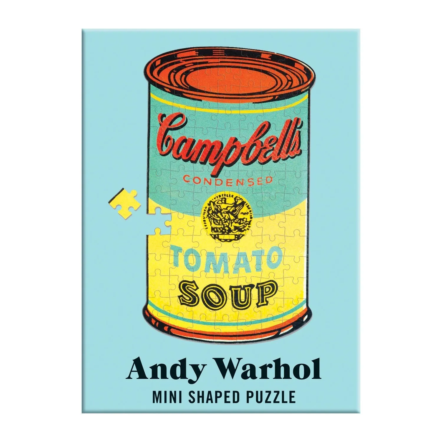 Andy Warhol Campbell's Soup 100 Piece Mini Shaped Jigsaw Puzzle