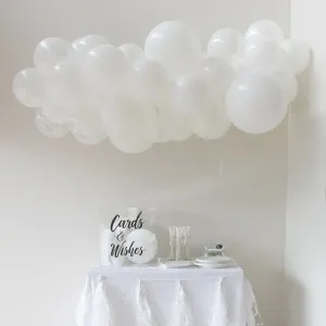 Angelic Balloon Garland by Pop Balloons