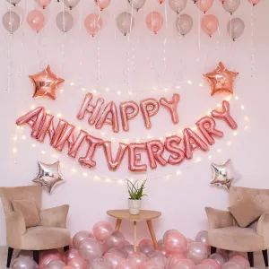 Anniversary Decorations Multicolor 42 Pcs - Happy Anniversary Decoration