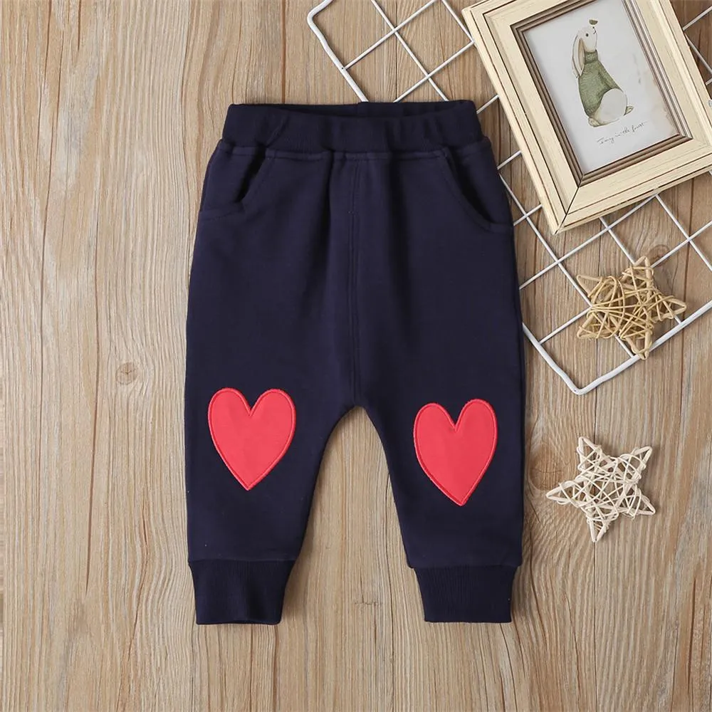 Baby Unisex Cartoon Printed Long Sleeve Top & Pants Wholesale Baby