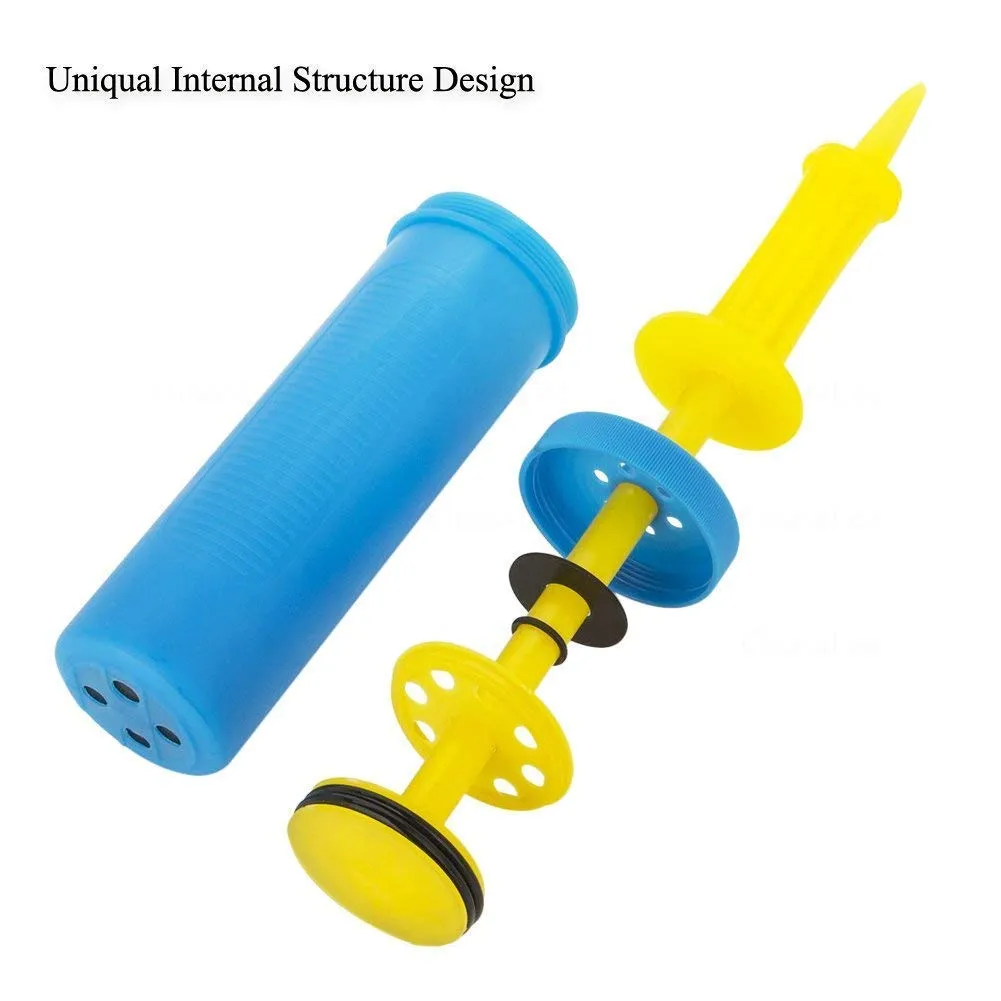 Balloon Pump Manual Double Action Air Inflator Balloon Hand Pump