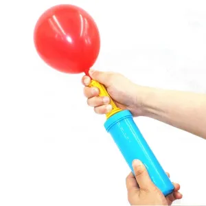 Balloon Pump Manual Double Action Air Inflator Balloon Hand Pump