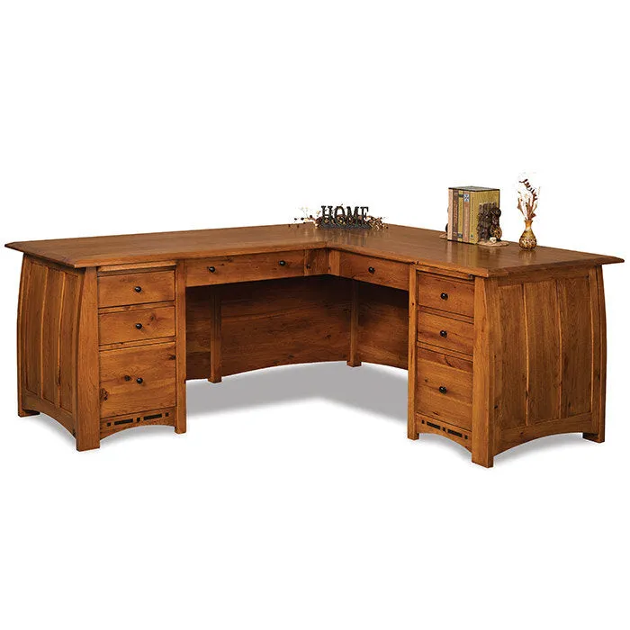 Boulder Creek Amish L-Desk