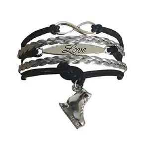 Figure Skating Love Bracelet