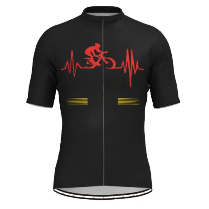 Funny Cycling Jersey 2023 Summer Short Sleeve Cycling Clothing MTB Bike Uniform Maillot Ropa Ciclismo Men's Bicycle Wear Shirts