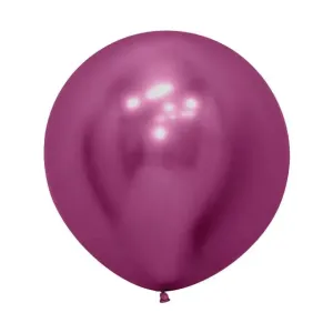 Giant Reflex Fuchsia Balloon - 60cm