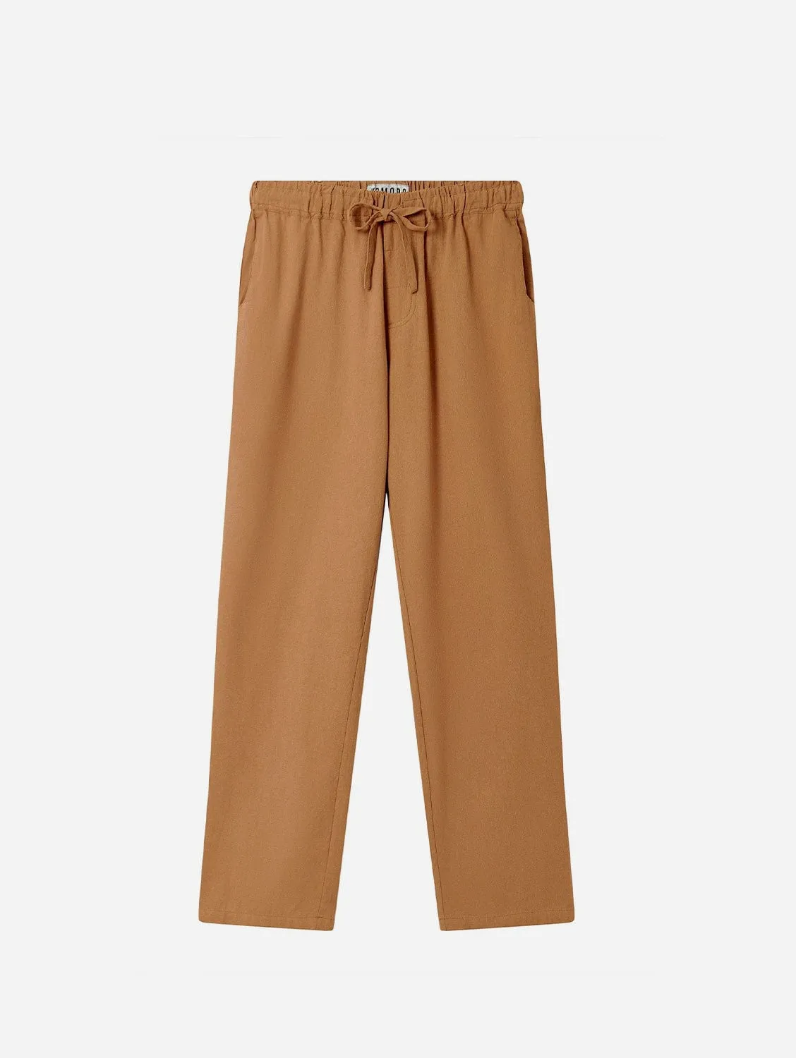Joshua Men's Organic Cotton Trousers | Tan