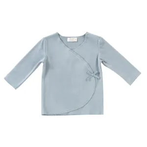 Kipp Blue Felt Knit Wrap Set