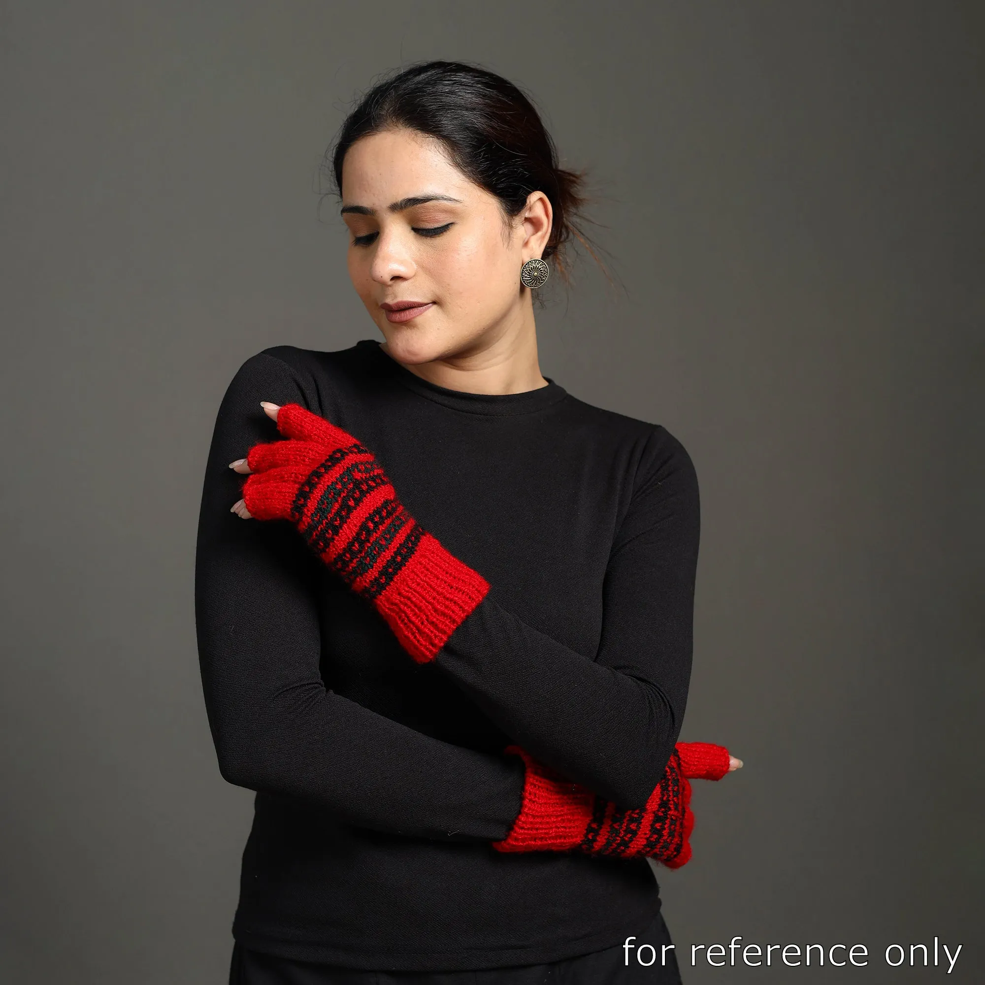 Kumaun Hand Knitted Woolen Gloves (Adult) 29