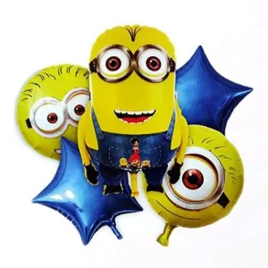 Minions Balloon Bunch Kids Birthday Decoration