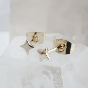 Origami Star Studs