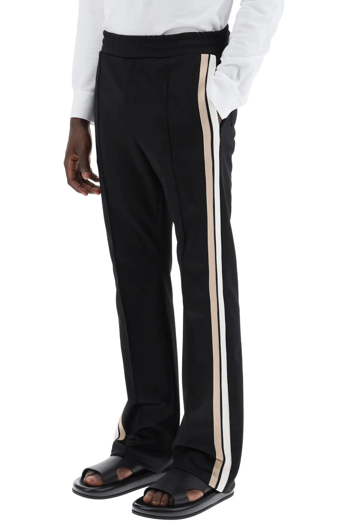 SPORTY PANTS WITH SIDE STRIPES