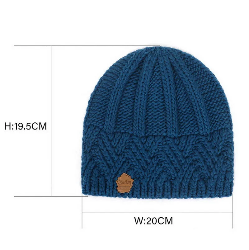 TEEK - Knitted Ridge Beanie Hats