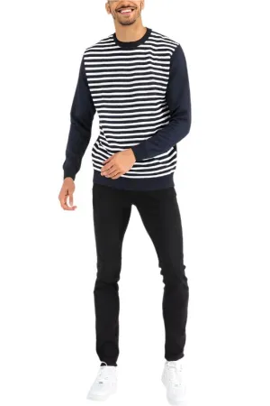 TEEK - MENS KNITTED STRIPED SWEATER