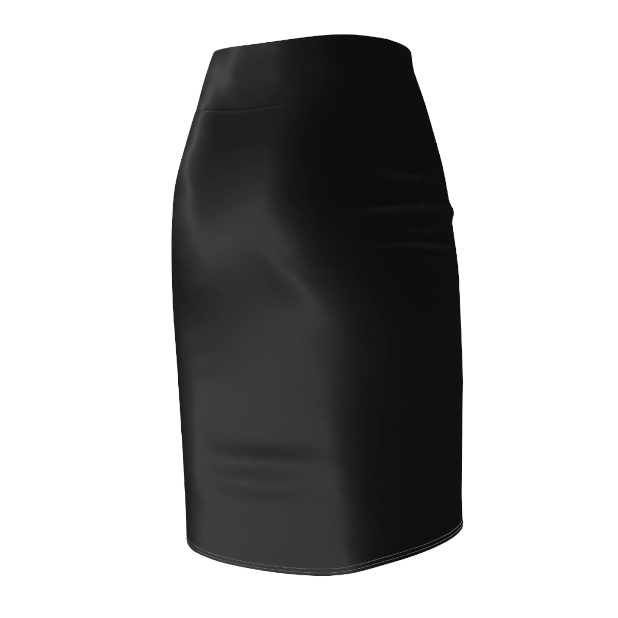 Thug Life Women's Pencil Skirt – Stylish Black Skirt for Fashion-Forward Women