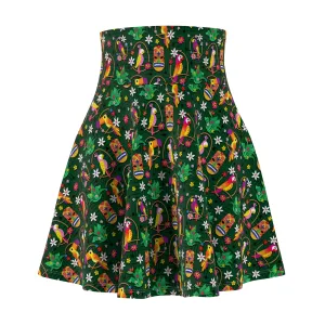 Tropical Hideaway Women's Skater Skirt