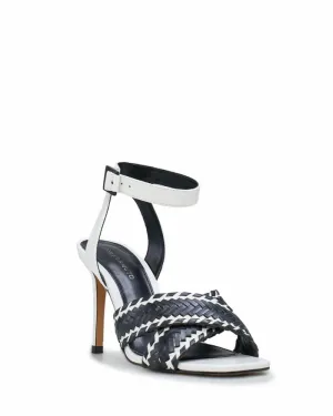 Vince Camuto AMBRINNA COCONUT CREAM BLACK/COW PARADI